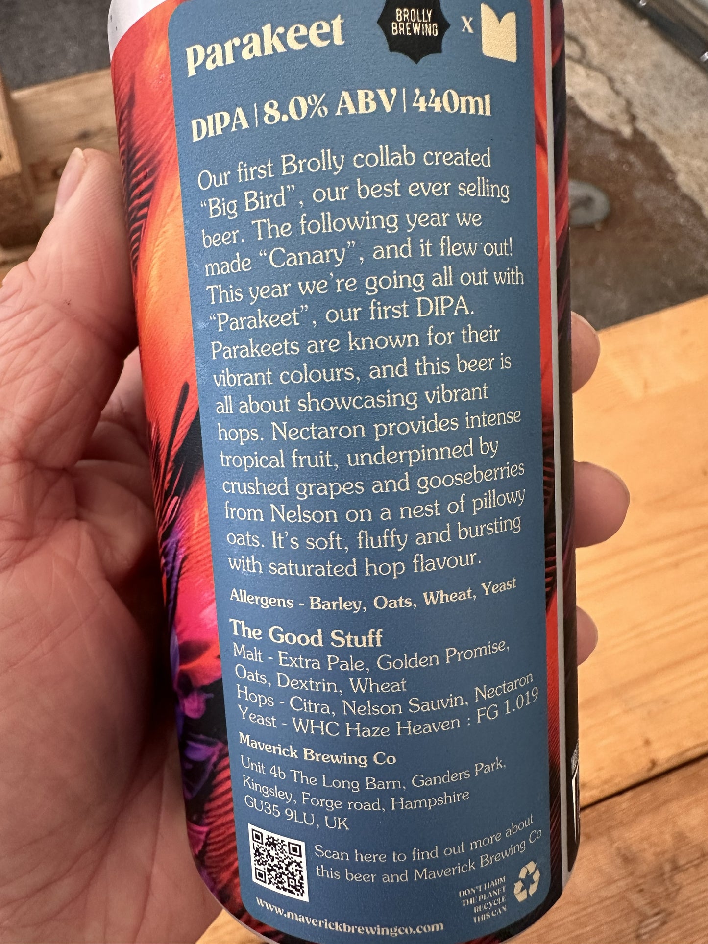 Parakeet DIPA