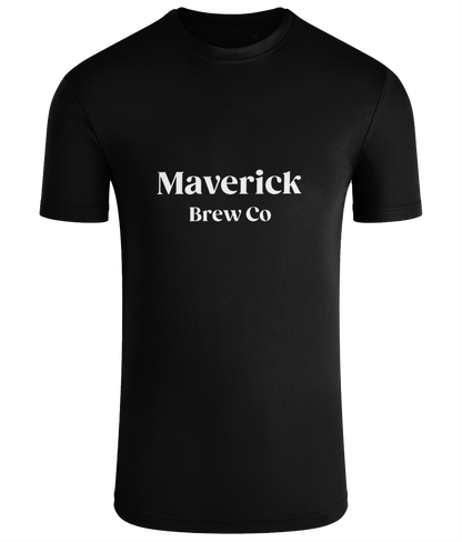Maverick Brew Co (White) Unisex Performance T-shirt - I only do this for the beer