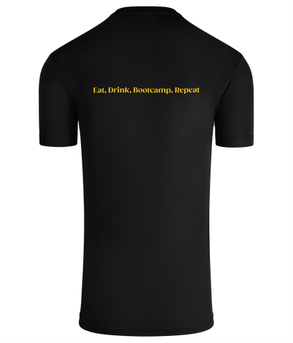 Maverick Brew Co Unisex Performance T-shirt - Eat, Drink, Bootcamp, Repeat