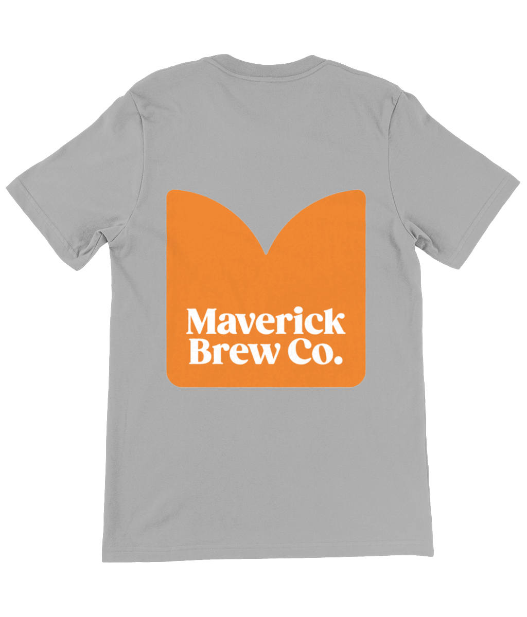 #bemoremaverick T-Shirt Front & Back Logo