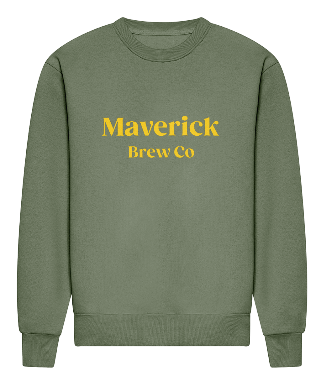 Maverick Brew Co (Yellow) Heavyweight sweatshirt