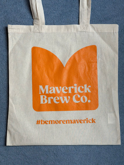 Maverick Brew Co Tote Bag - Bemoremaverick